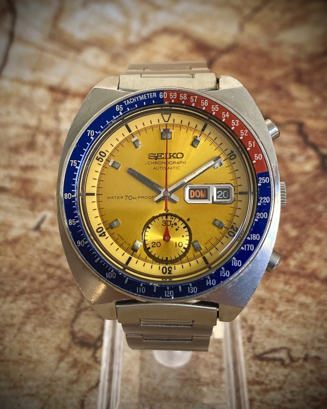 SEIKO POGUE 70M PROOF, 6139-6001 CRONO, AÑO 1970 – TEMPPUS SEIKO POGUE 70M PROOF, 6139-6001 CRONO, AÑO 1970 - TEMPPUS: