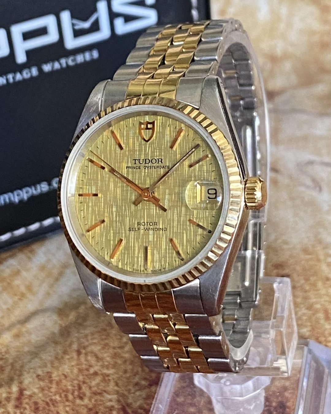 TUDOR OYSTERDATE 72033 ACERO Y ORO 18K, AUTOMÁTICO - TEMPPUS: