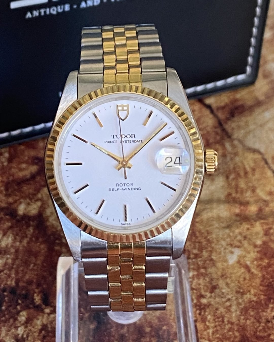 TUDOR OYSTERDATE 74033 ACERO Y ORO 18K, AUTOMÁTICO - TEMPPUS: