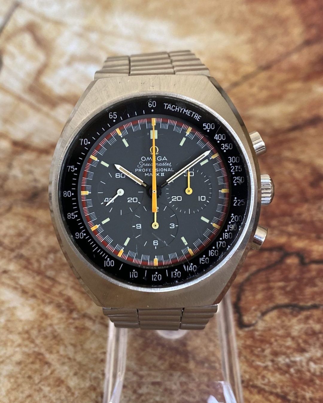 OMEGA SPEEDMASTER MARK II CRONO RACING, 1970 – TEMPPUS OMEGA SPEEDMASTER MARK II CRONO RACING, 1970 - TEMPPUS: