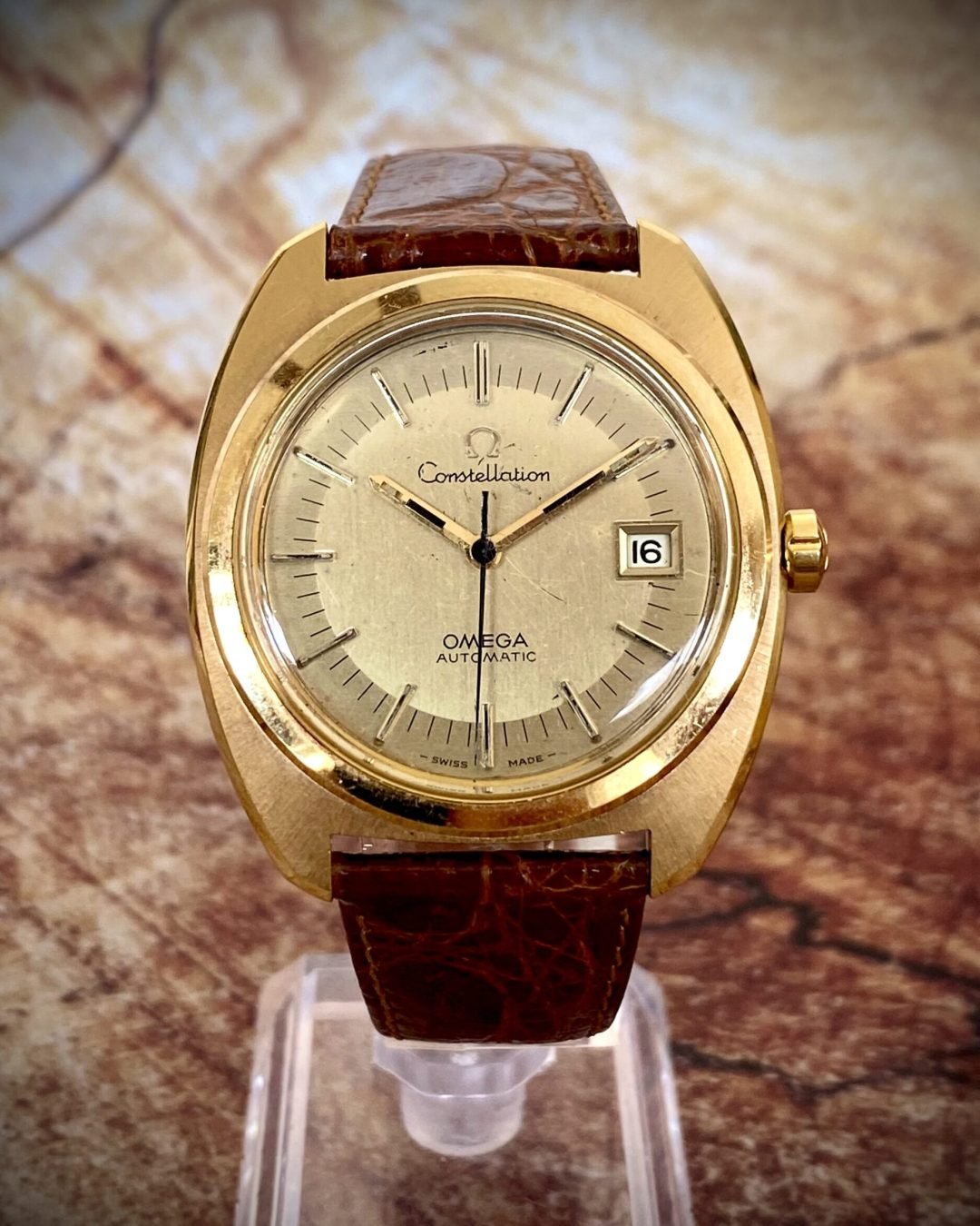 OMEGA CONSTELLATION ORO 40 micras, AUTOMÁTICO - TEMPPUS:
