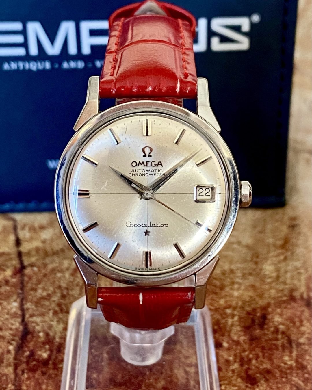 OMEGA CONSTELLATION AUTOMÁTICO, ACERO AÑO 1962 - TEMPPUS: