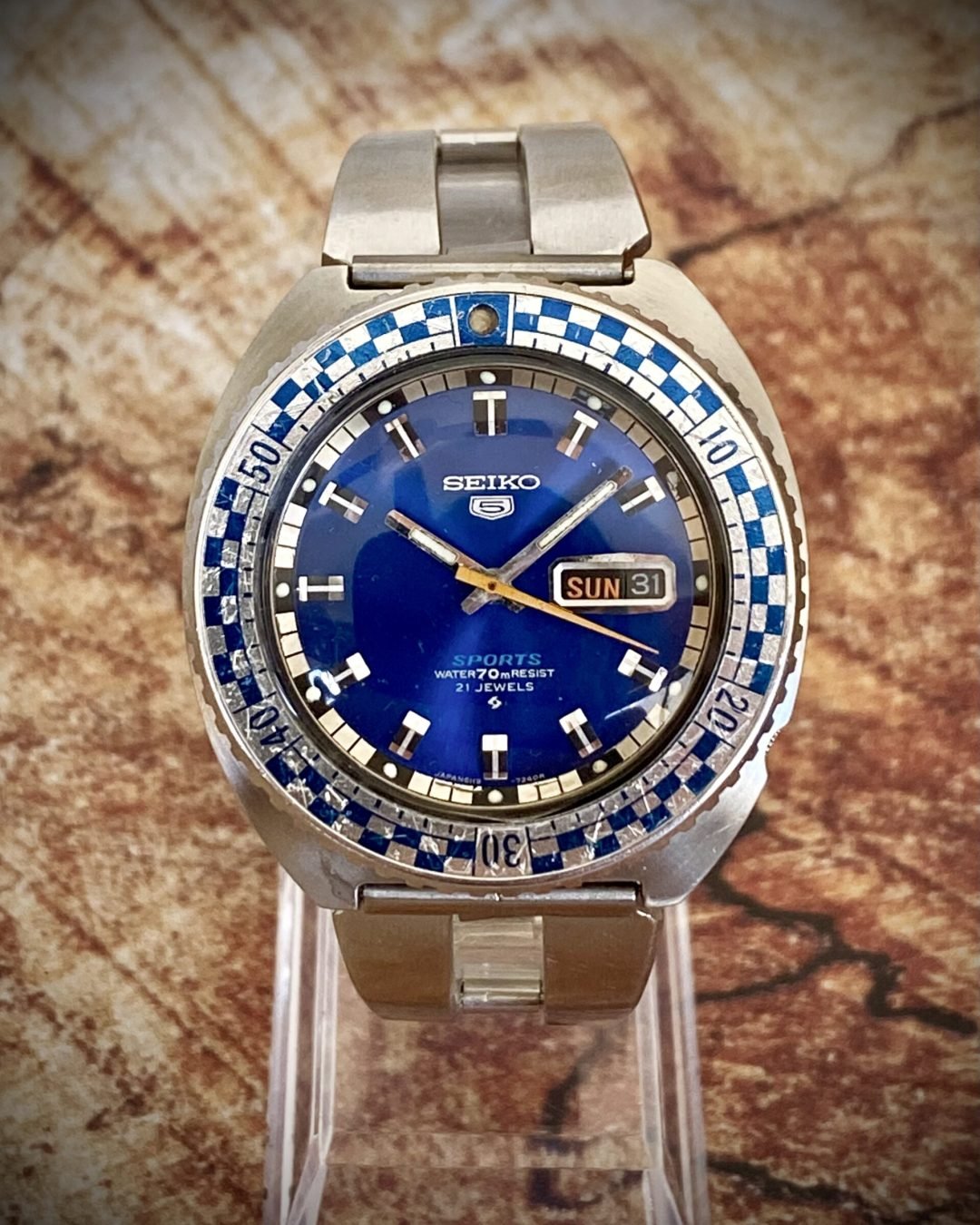 SEIKO RALLY 6119-7173 AUTOMÁTICO, VINTAGE AÑO 1970 - TEMPPUS: