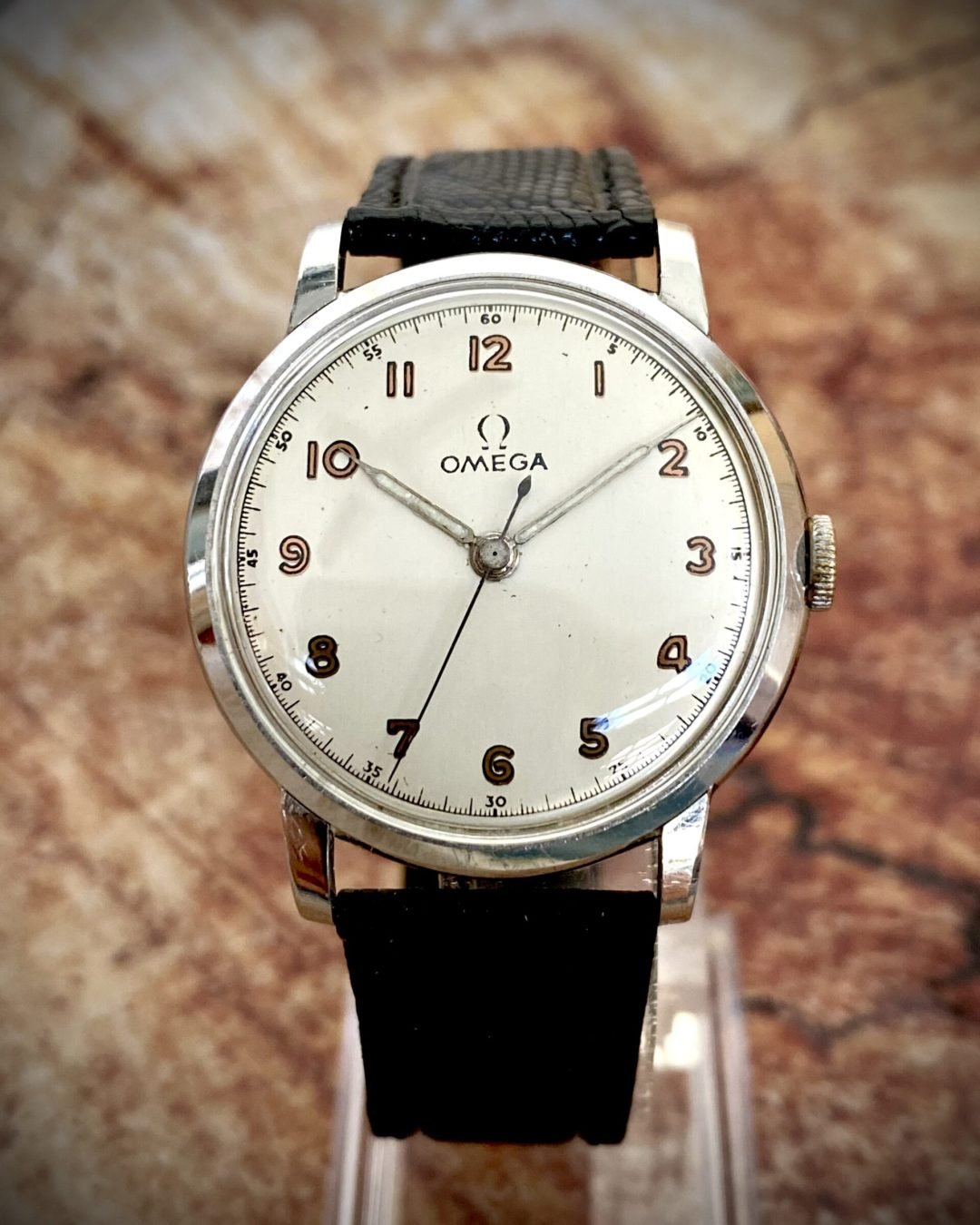 OMEGA CUERDA MANUAL, ANTIGUO, AÑO 1941 - TEMPPUS: