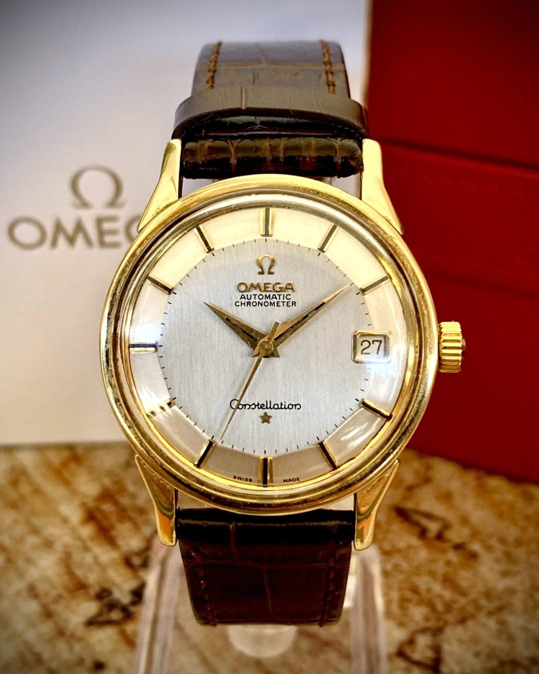 OMEGA CONSTELLATION "PIE PAN" ACERO Y ORO, AÑO 1962 - TEMPPUS: