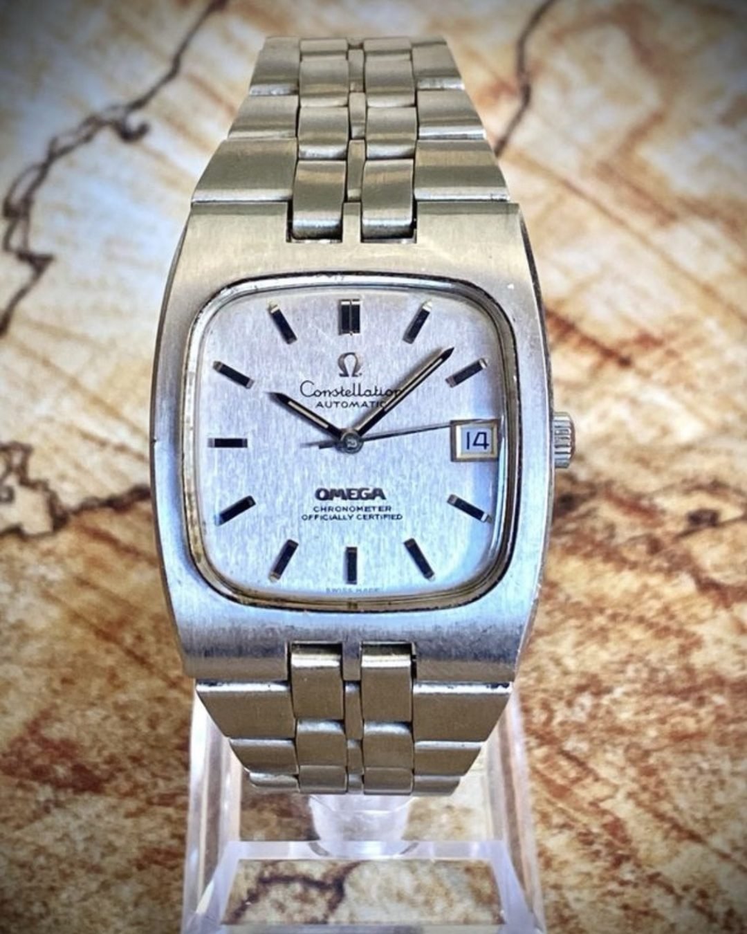 OMEGA CONSTELLATION AUTOMÁTICO, VINTAGE 70s - TEMPPUS: