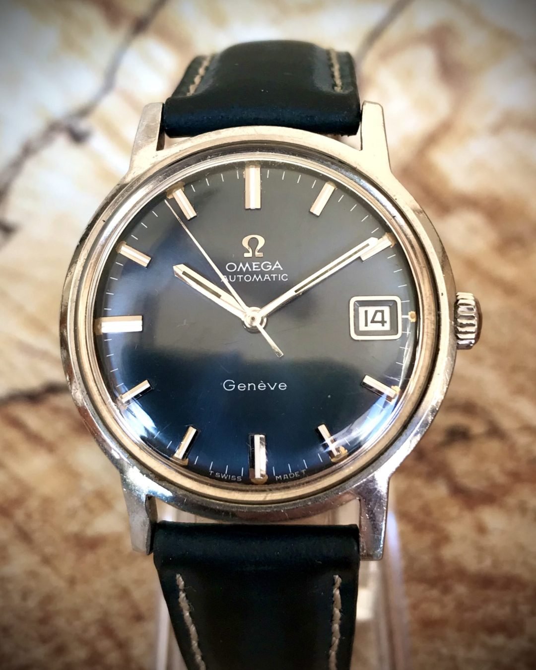 OMEGA GENÈVE AUTOMÁTICO, ANTIGUO AÑO 1969 - TEMPPUS: