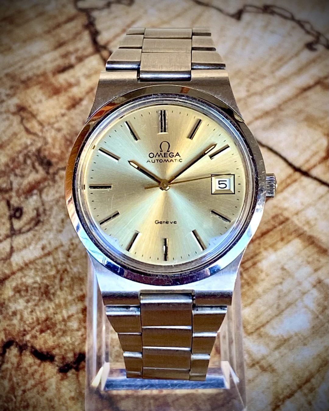 OMEGA GENEVE AUTOMÁTICO, VINTAGE AÑOS 70 - TEMPPUS: