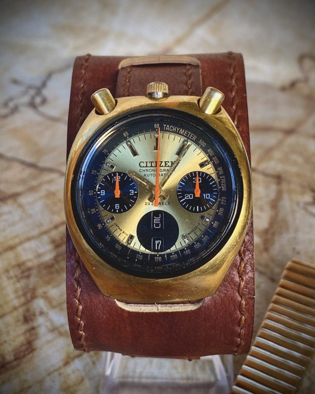 CITIZEN BULLHEAD CHRONOGRAPH, VINTAGE AÑOS 60 - TEMPPUS: