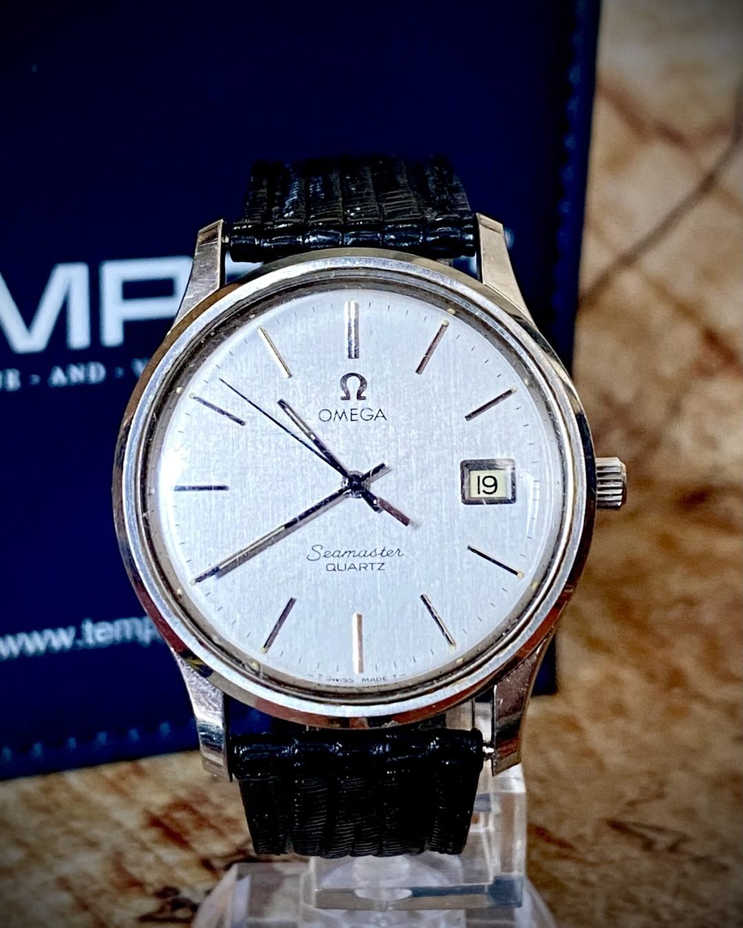 OMEGA SEAMASTER QUARTZ CALENDAR, VINTAGE AÑOS 70s - TEMPPUS: