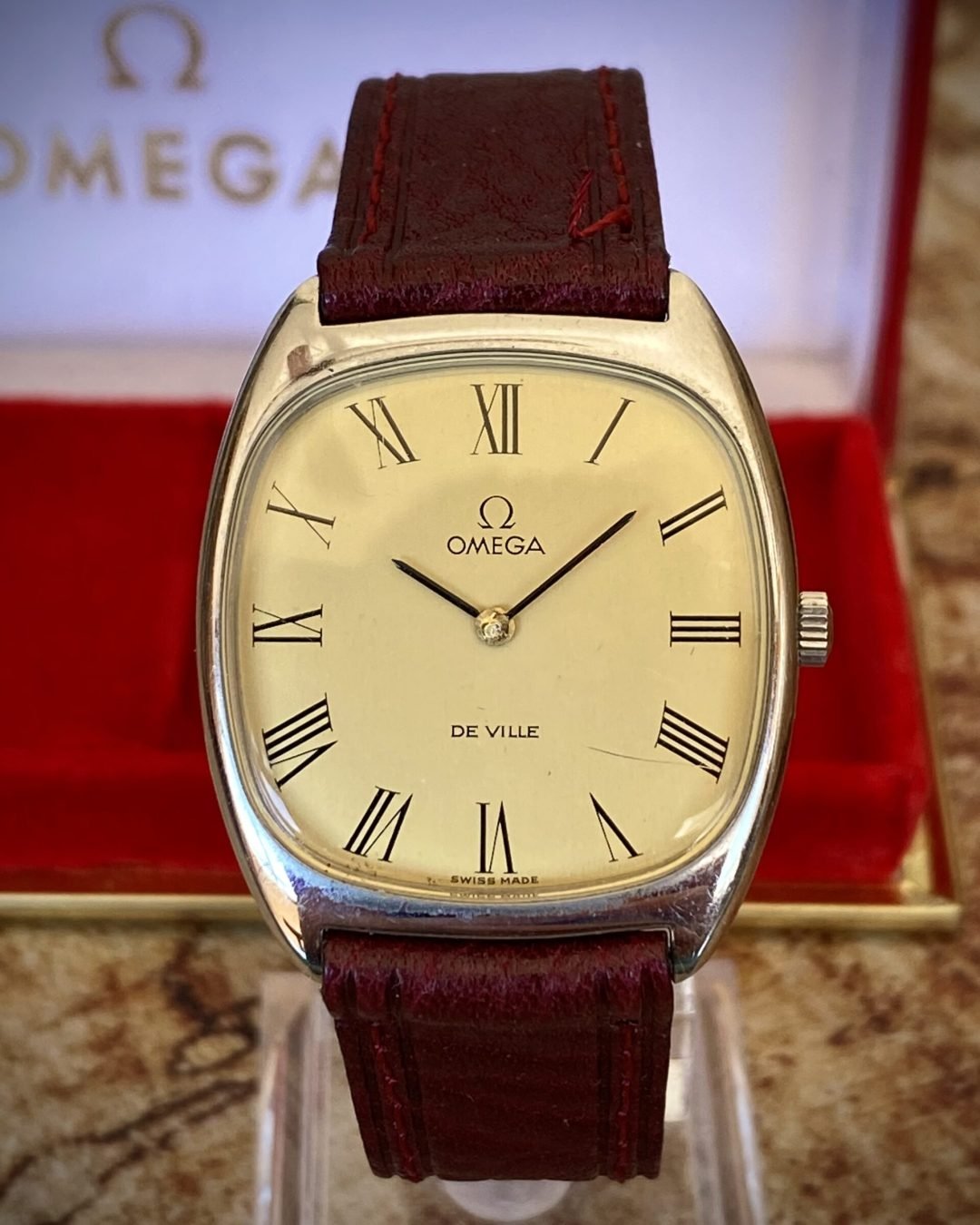 OMEGA DE VILLE CUERDA MANUAL, VINTAGE AÑOS 70 - TEMPPUS: