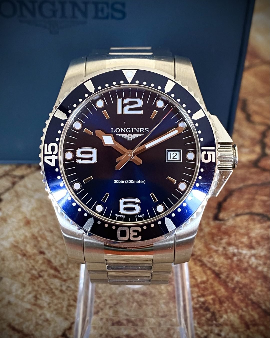 LONGINES HYDROCONQUEST QUARTZ, 300 METROS - TEMPPUS: