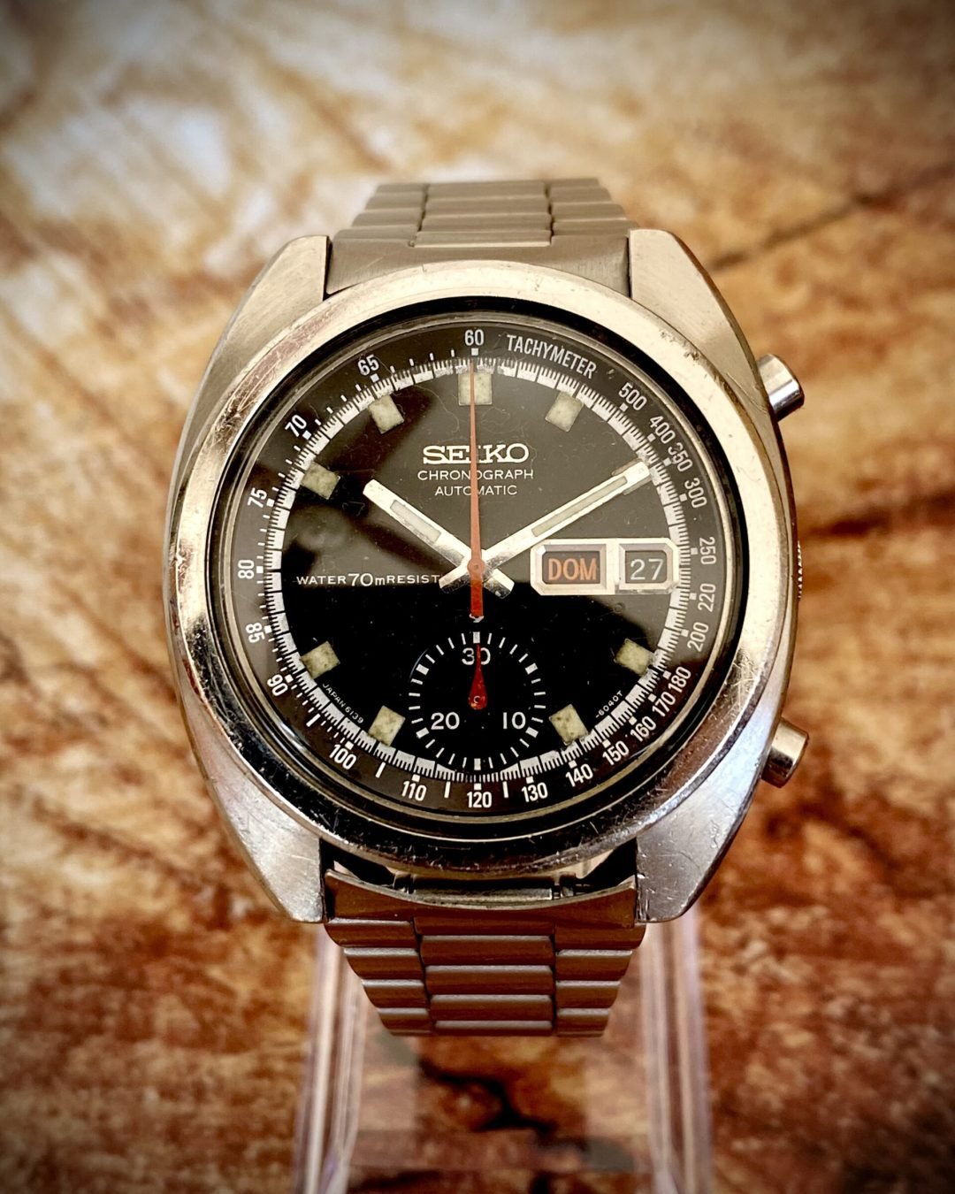 SEIKO CHRONOGRAPH 6139-6012 "BRUCE LEE", AÑO 1972 - TEMPPUS: