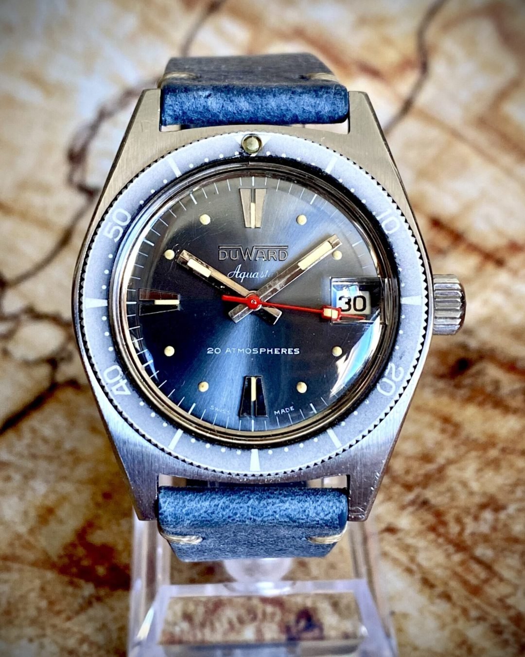 DUWARD AQUASTAR AUTOMATICO, VINTAGE AÑOS 60 - TEMPPUS: