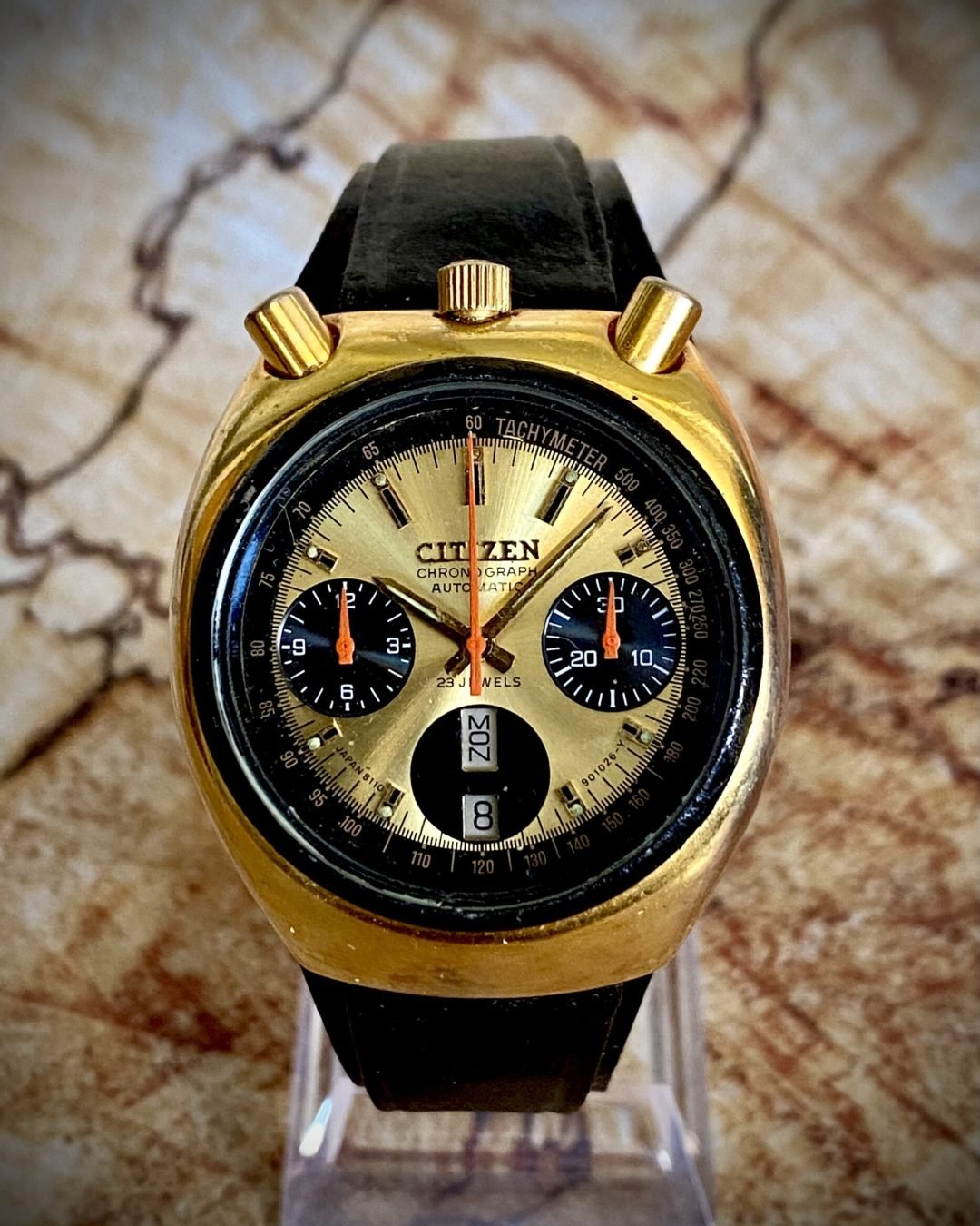 CITIZEN BULLHEAD CHRONOGRAPH, VINTAGE AUTOMÁTICO - TEMPPUS: