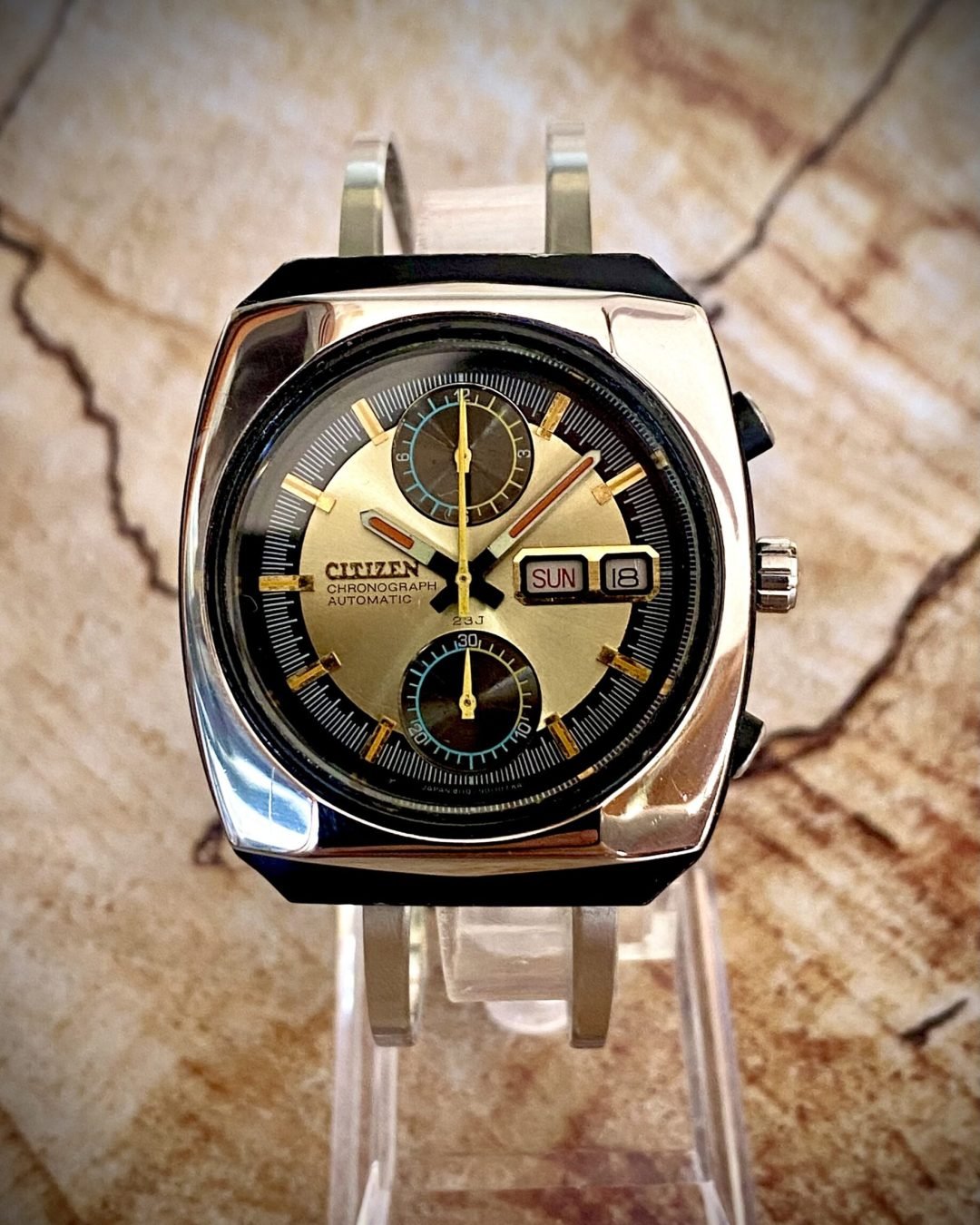 CITIZEN "MÓNACO" CRONÓGRAFO FLYBACK, VINTAGE - TEMPPUS: