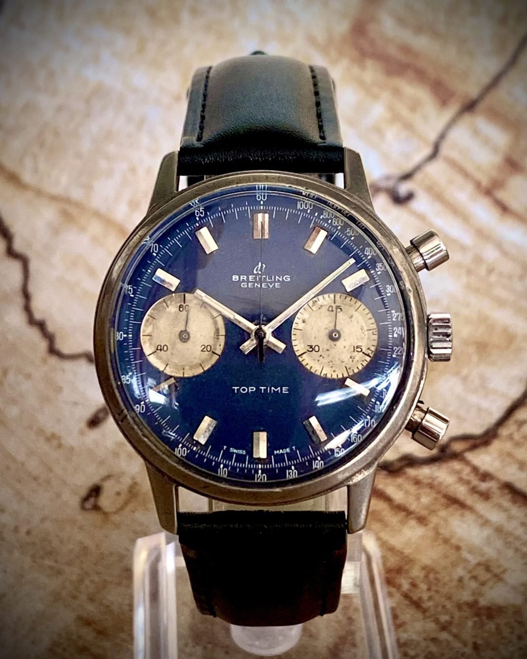 BREITLING GENEVE "TOP TIME" CHRONOGRAPH, AÑOS 40 - TEMPPUS:
