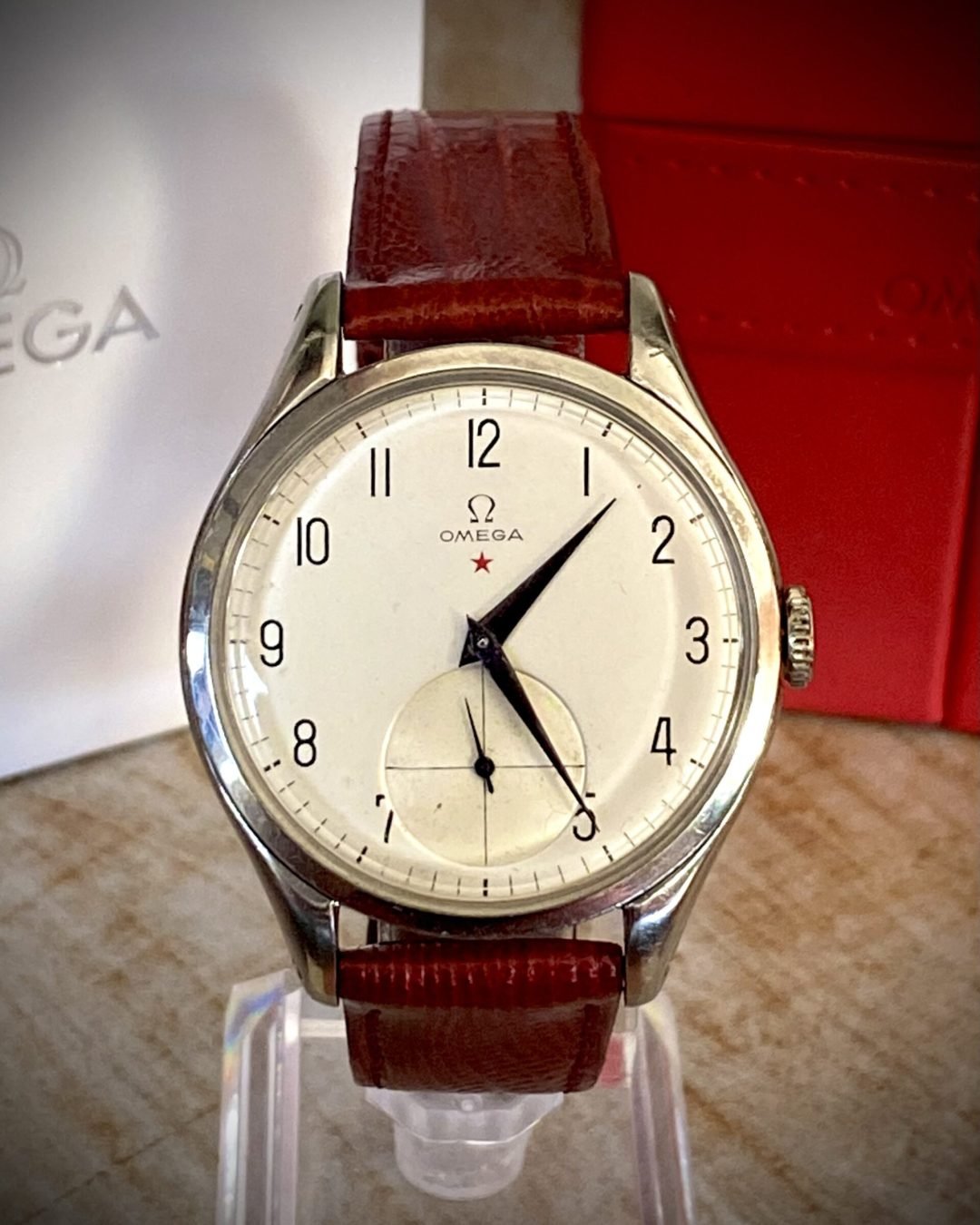OMEGA PRE-GENEVE CAJA "JUMBO" AÑO 1950 - TEMPPUS: