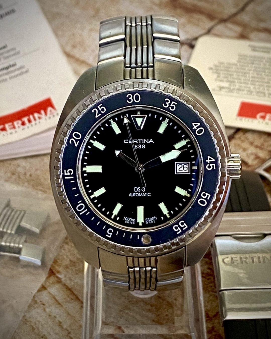 CERTINA 1888 DS-3 EDICIÓN LIMITADA Y NUMERADA - TEMPPUS: